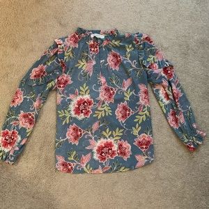 NWOT Loft long sleeve blouse